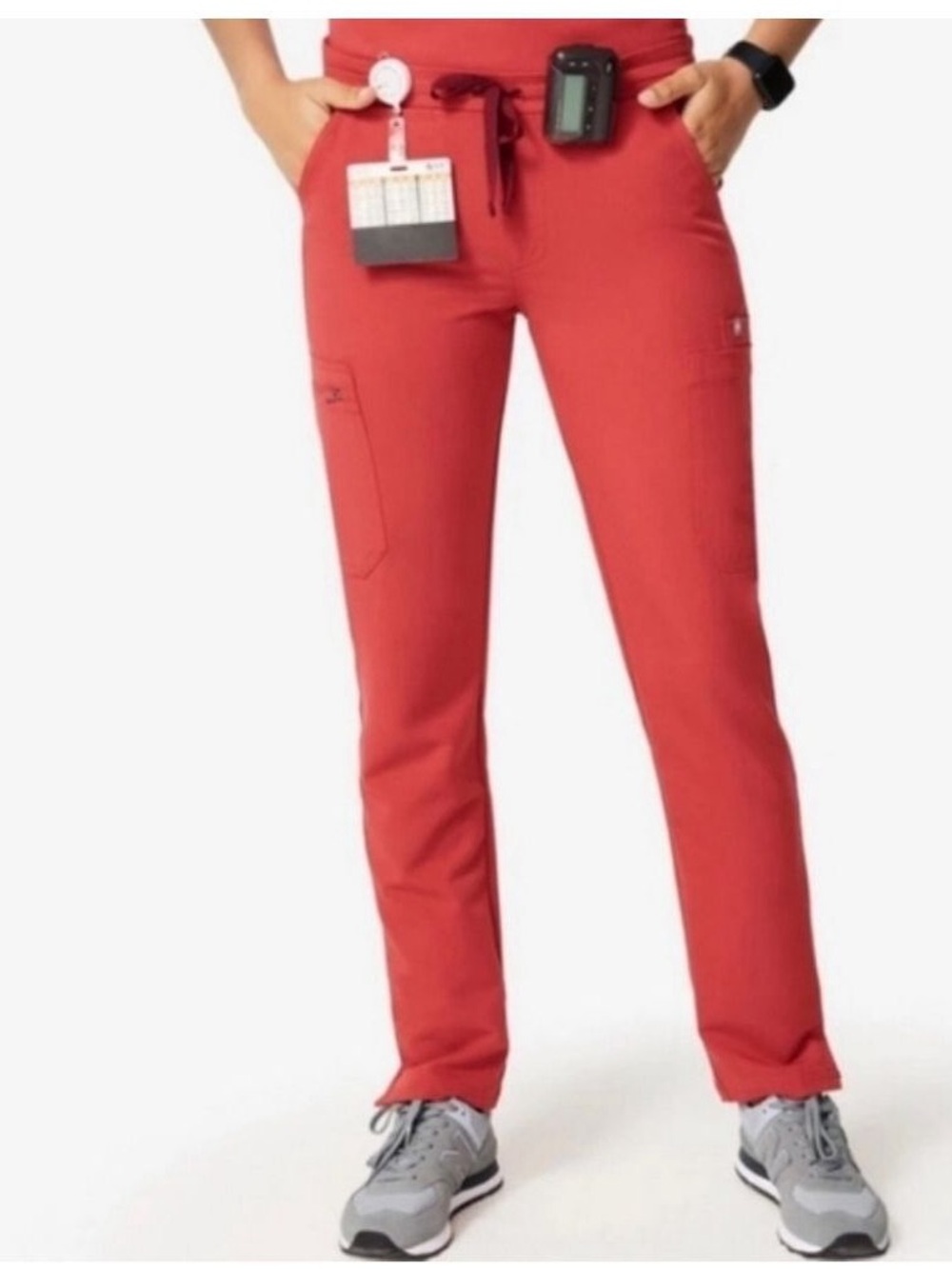 Figs Yola Scrub Pant In Clay
